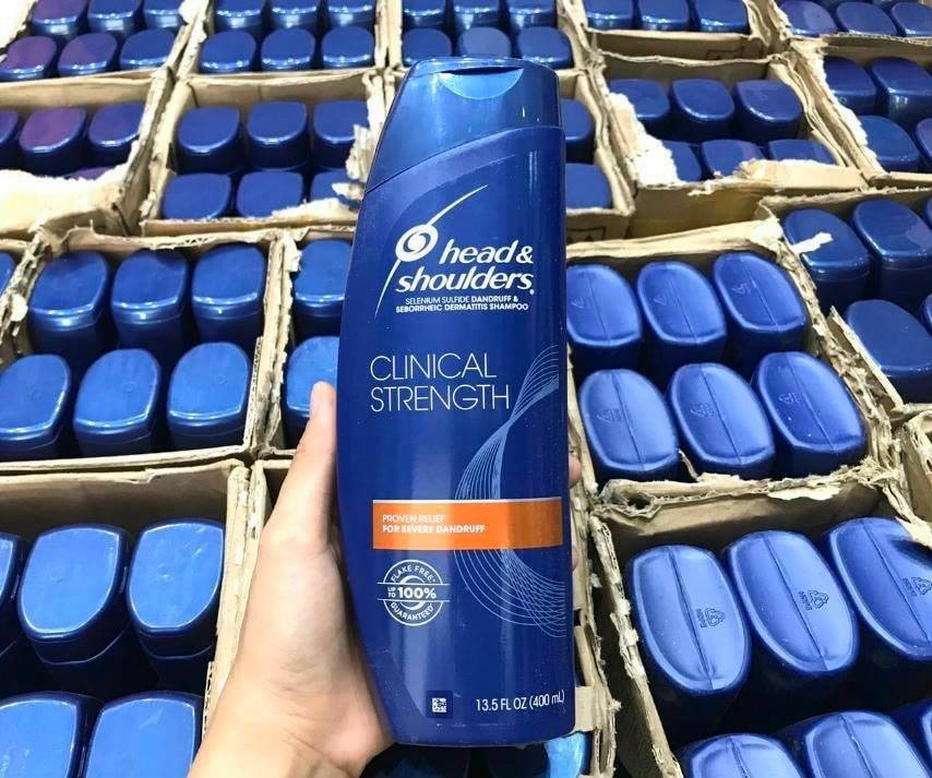 [HÀNG MỸ CHÍNH HÃNG] Dầu gội Head & Shoulder Clinical Strength 400ml
