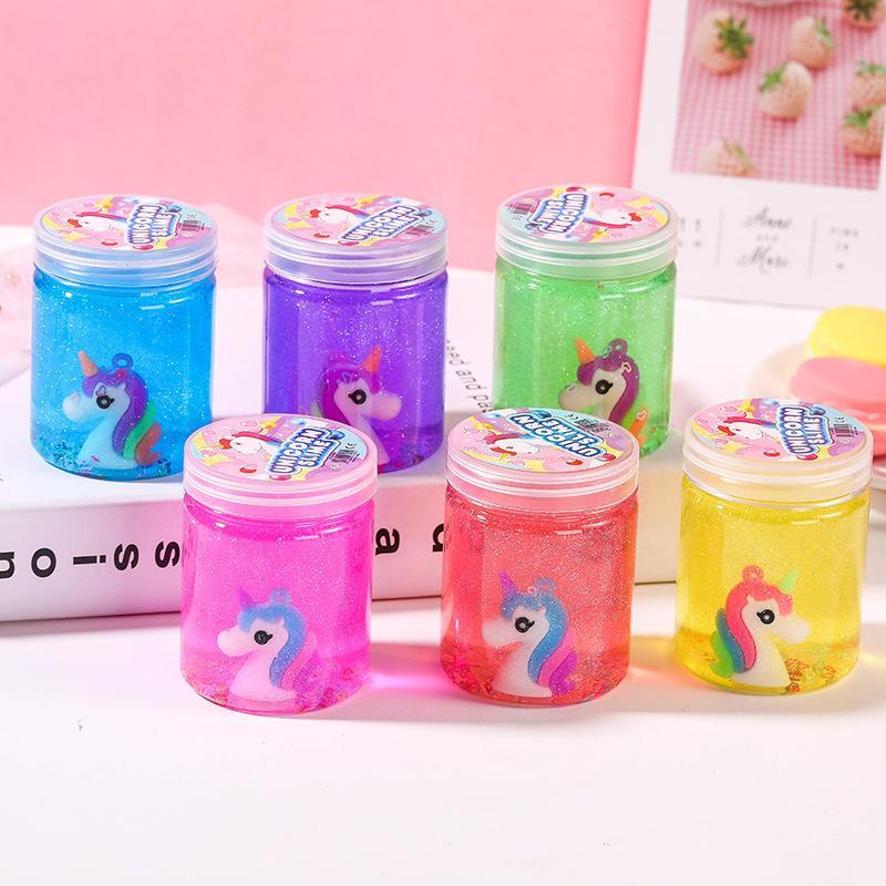 Bộ slime - bộ slam cho trẻ cực an toàn hộp nhân vật hoạt hình đồ chơi nhựa dẻo