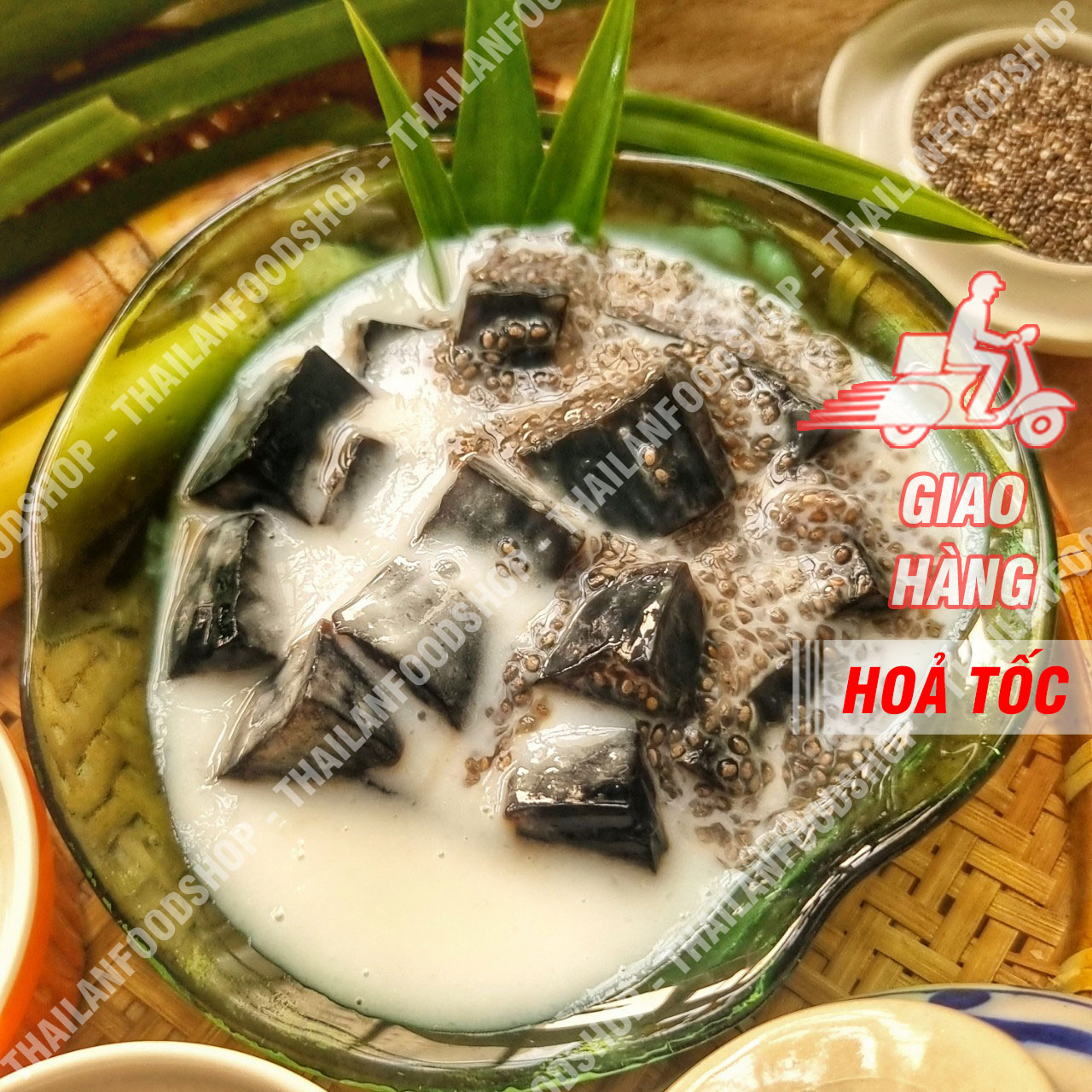 Bột sương sáo Đen Thuận Phát Túi 50Gram