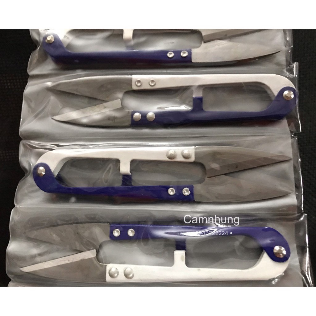 KÉO BẤM CHỈ XANH TRẮNG 2 loại lớn và nhỏ