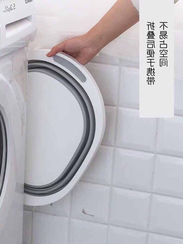 Chậu kèm thớt gấp gọn thông minh