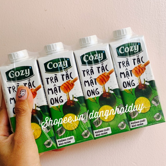 {1 LỐC 4 Hộp} Trà Cozy Trái Cây 3 vị