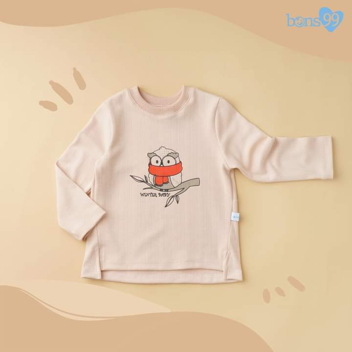 Áo len pha nỉ Bons99 cho bé trai/bé gái