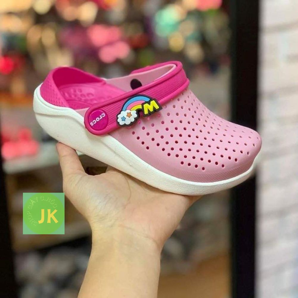 Sục Cross Literide Trẻ Em Màu Hồng Phấn