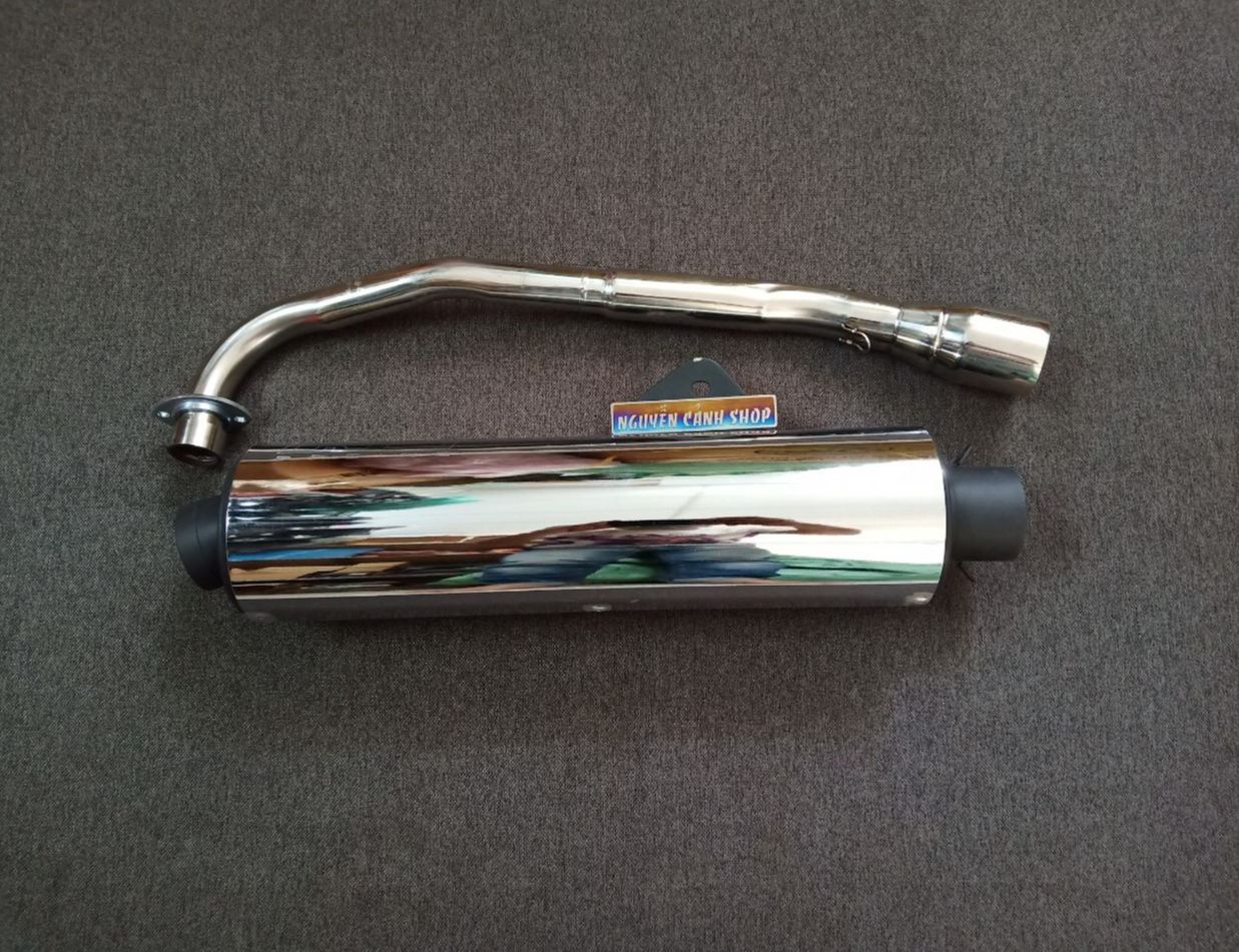 Cbr Exhaust Mounted on a Full-Stock Sirius, Quality Product