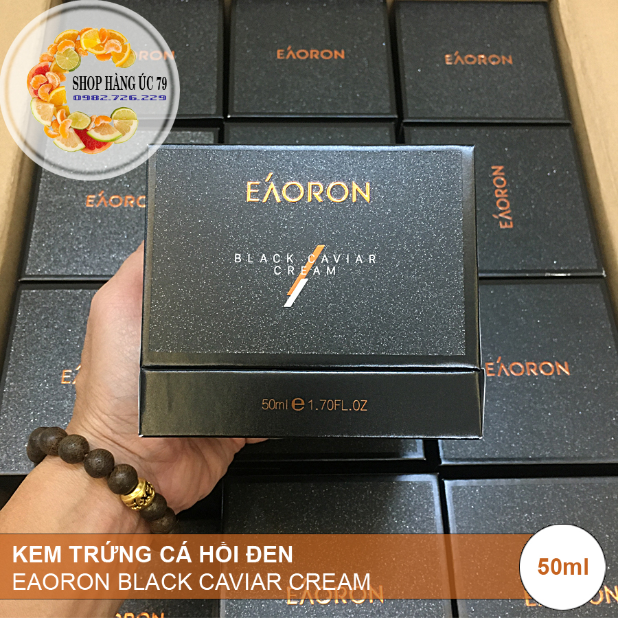 KEM TRỨNG CÁ HỒI ĐEN - EAORON BLACK CAVIAR CREAM
