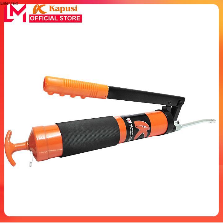Bơm mỡ tay Nhật Bản Kapusi 400cc Không bị e mỡ khi bơm chuyên dụng cho thợ cơ khí sửa chữa