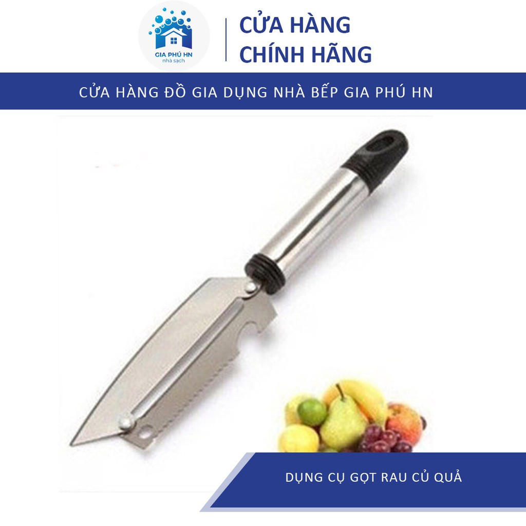[HCM]Dụng cụ gọt rau củ quả 2in1 Gia Phú