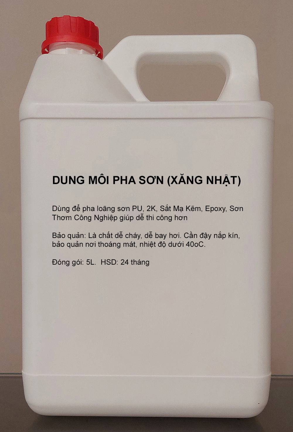 Dung môi pha sơn 5 lít