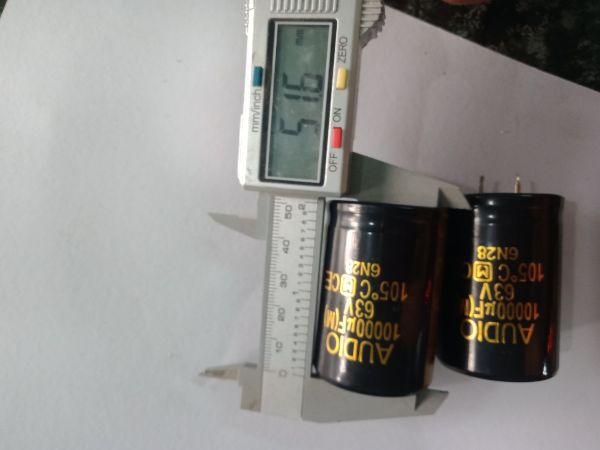 cặp tụ lọc nguồn 63v 10.000fu lùn
