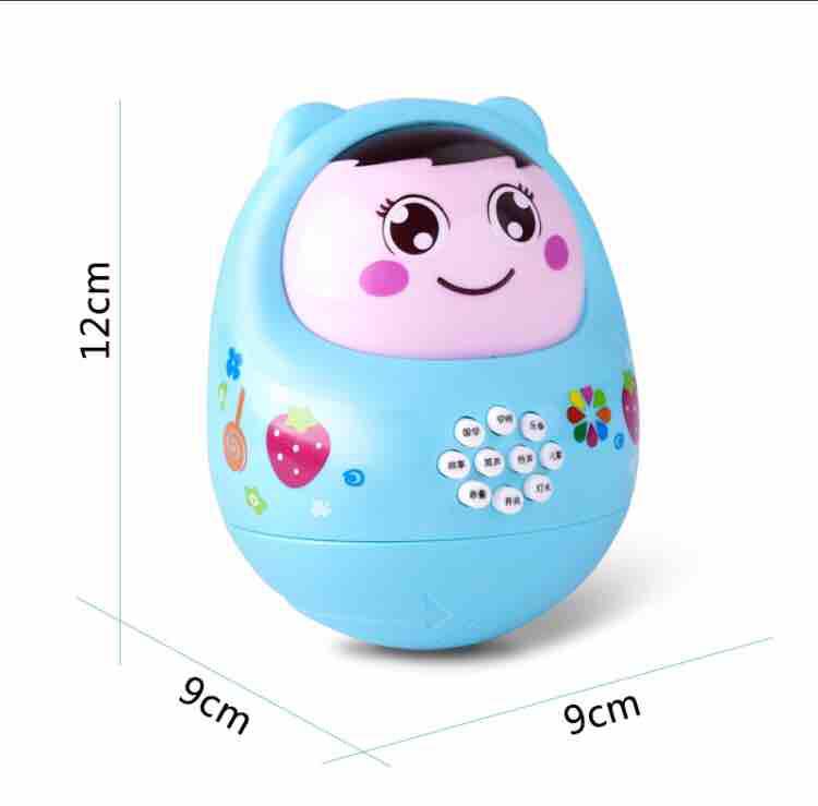 Lật đật phát nhạc cho bé