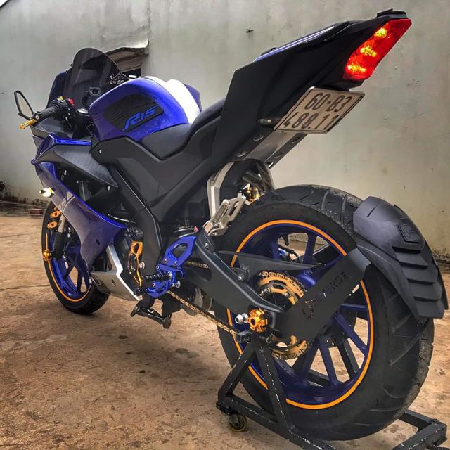 Nhông sên dĩa cho xe Yamaha r15 v3 - loại 10li và 12li Phốt Caosu Đệm