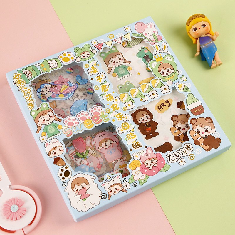 [HCM]STICKER 96 miếng - Dán cực xinh