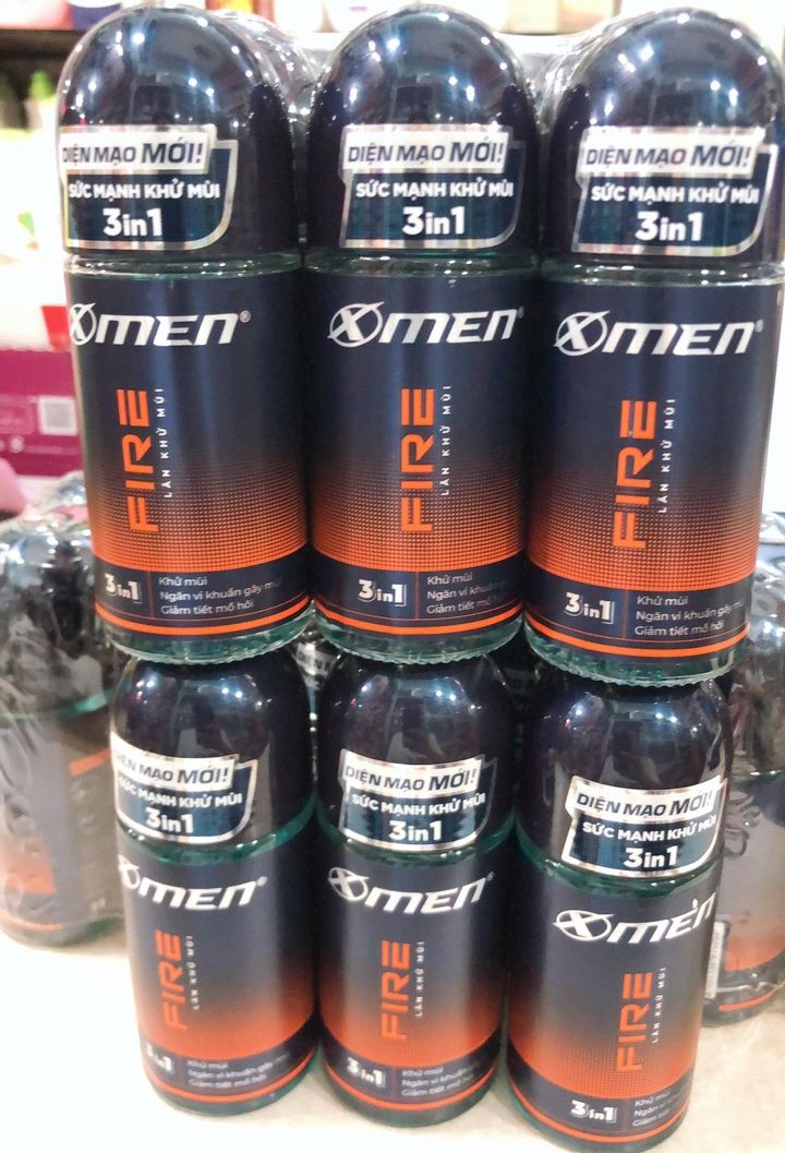 [HCM]Lăn khử mùi XMen Fire Active thơm mạnh mẽ 50ml