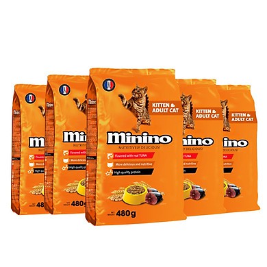 Cám Mèo Minino 480g