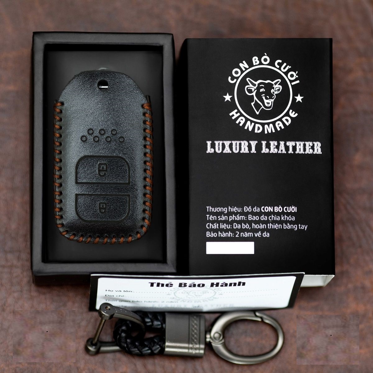 Bao Da chìa Khóa Honda CRV 2 nút, HRV, JAZZ