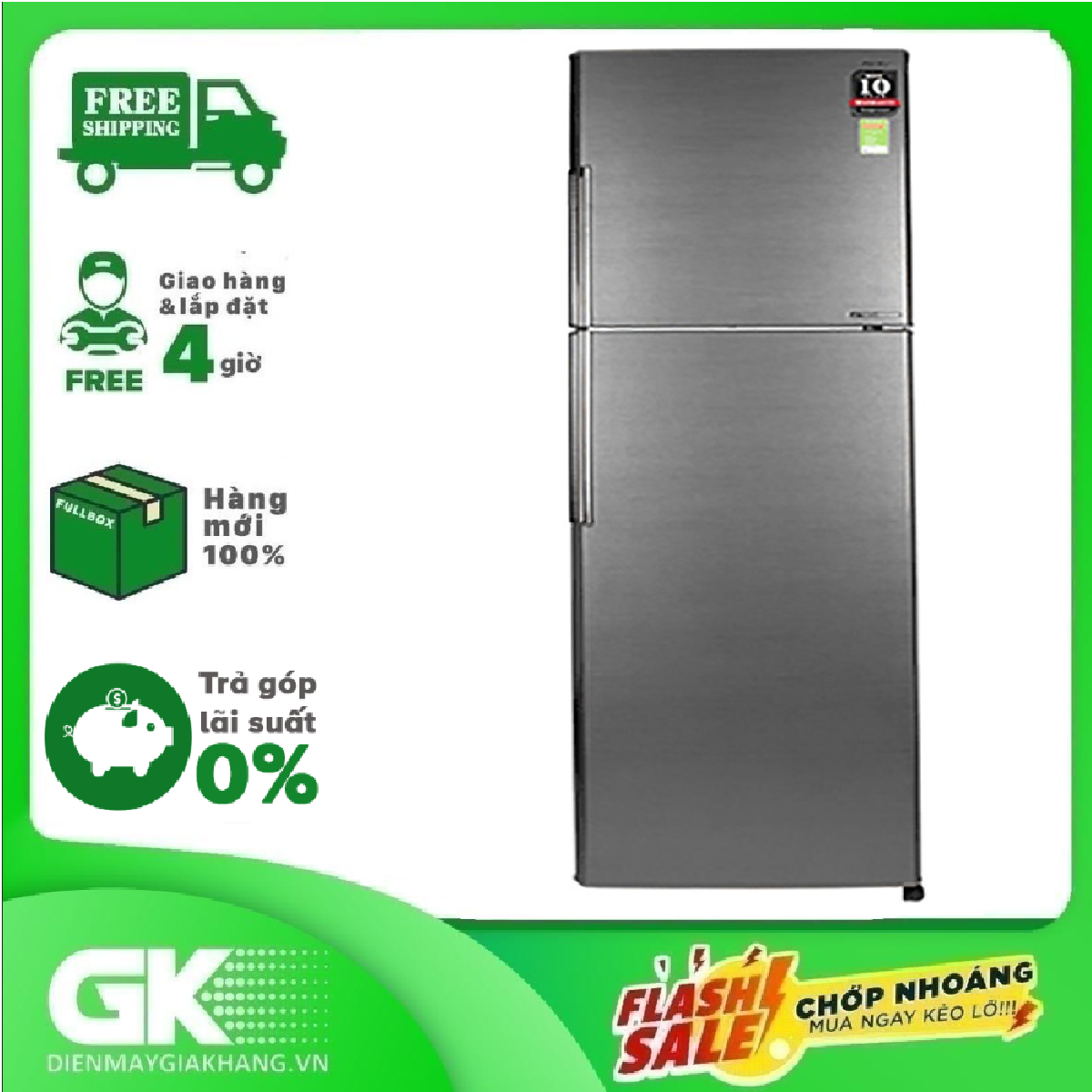 King Shop phân phối sản phẩm Tủ lạnh Sharp - Trang 1