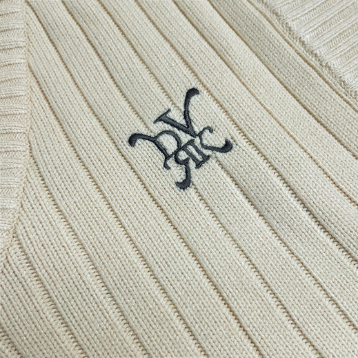 DVRK - Áo ghile PRIVÉ thêu logo - DVRK - 22SS