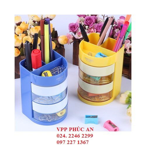 Khay đựng bút - ống cắm bút deli 904 - penstand