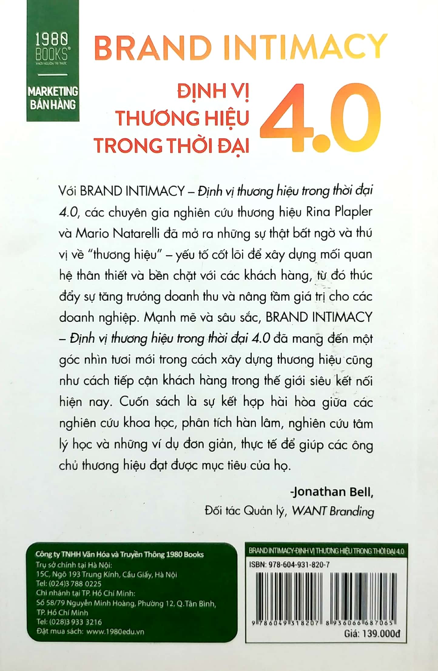 Sách: Định vị thương hiệu trong thời đại 4.0 (1980 BOOKS HCM)