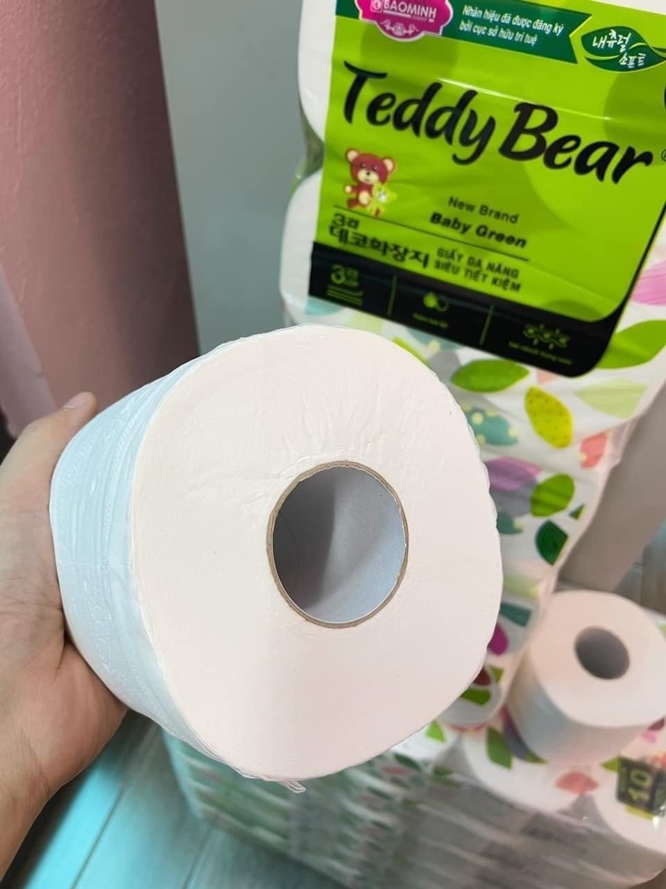 GIẤY VỆ SINH TEDDY BEAR