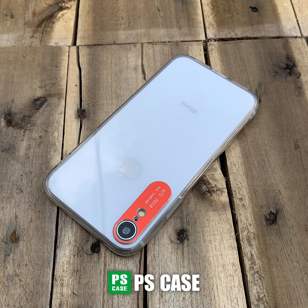 Ốp lưng bảo vệ camera dành cho iPhone XR - màu đỏ - PS Case Phân Phối