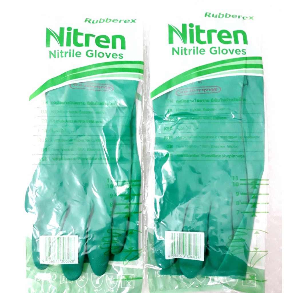 Găng tay cao su Nitren Gloves - Gang tay bảo hộ lao động siêu dai