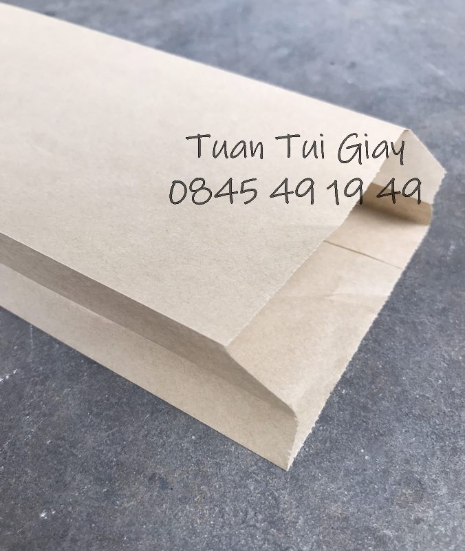 100c túi bánh mì KRAFT NÂU
