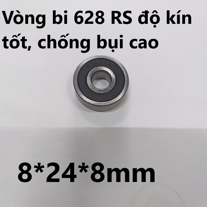 10 vòng bi 628 kích thước 8*24*8 mm thép chịu lực tốt, chống bụi tốt