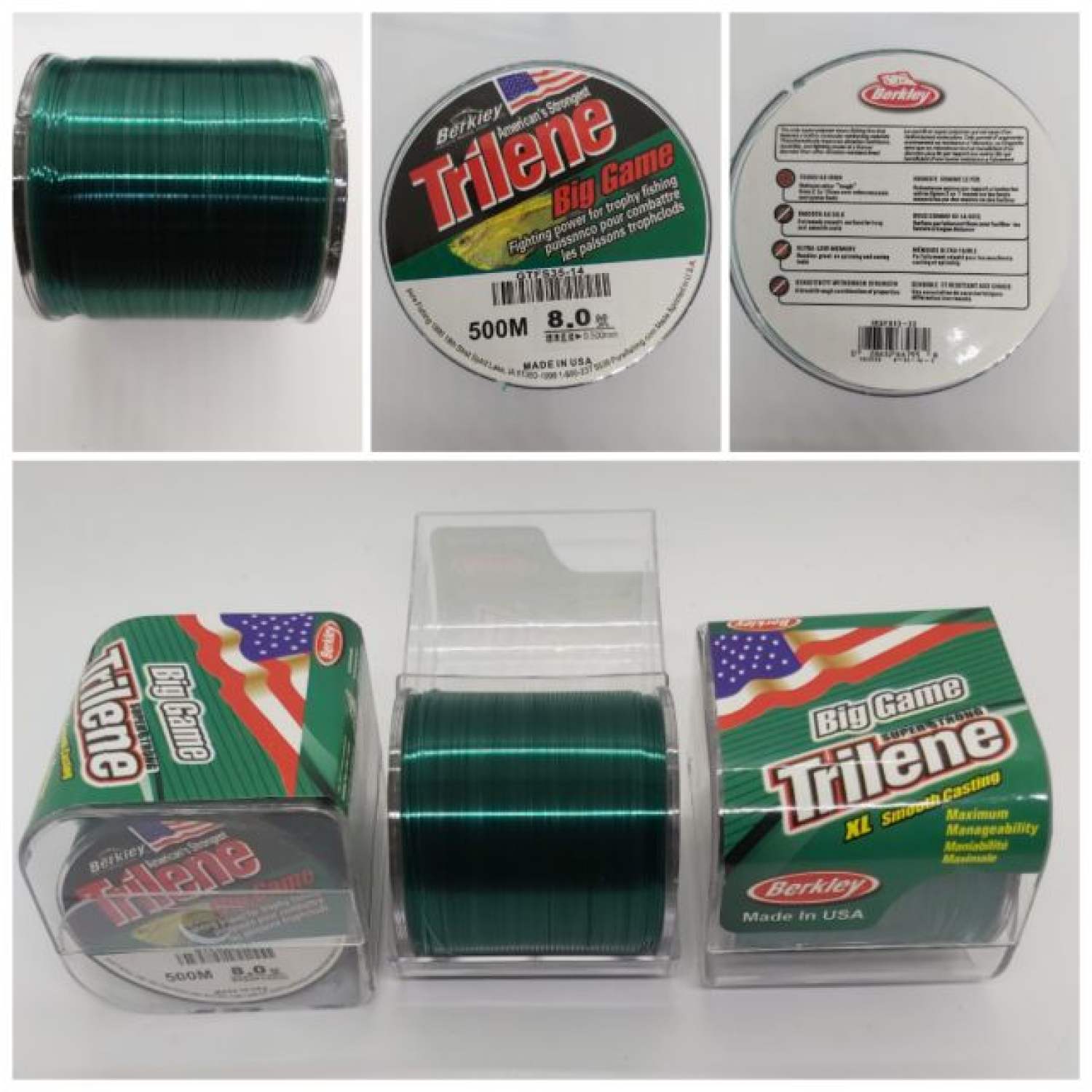 Cước trilene 500m. cước tốt. cước câu cá 500m hàng mỹ. đồ câu hoàng nam