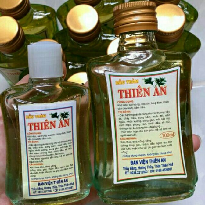 Dầu tràm Thiên An nguyên chất chai 100ml