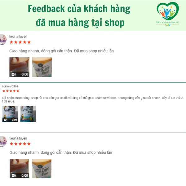 Sữa bột Nutricare Fine Cho Bệnh Nhân Ung Thư 900G