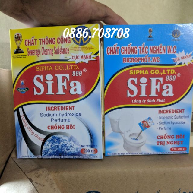 Sifa Bột Thông Cầu , Cống