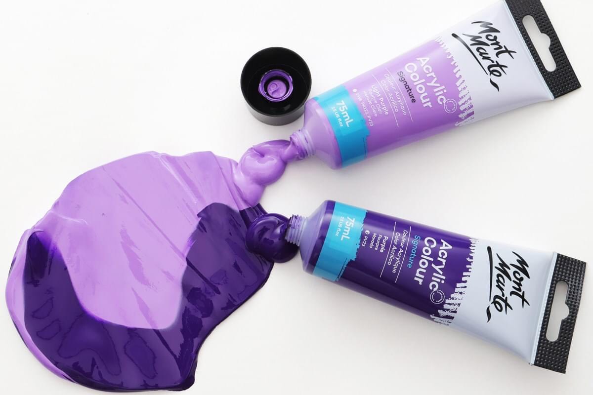 Màu Acrylic MONT MARTE Tuýp 75ml Bán lẻ