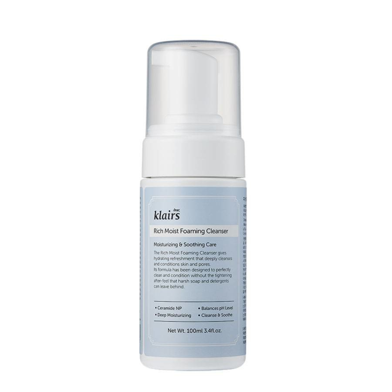 Sữa rửa mặt Klairs Rich Moist Foaming Cleanser 100ml