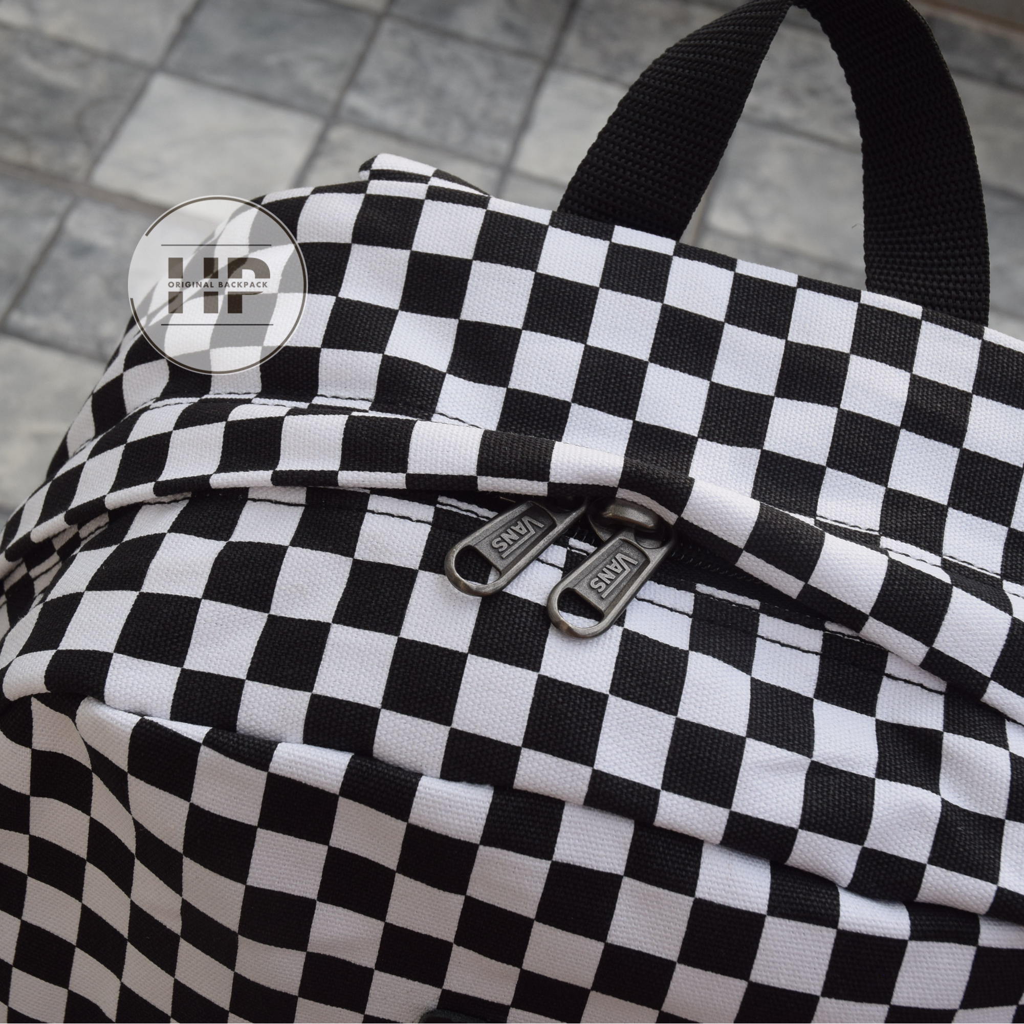 [ẢNH THẬT] Balo V.A.N.S Old Skool Black/White Checkerboard (1) Backpack l Auth xuất xưởng - SB1101A