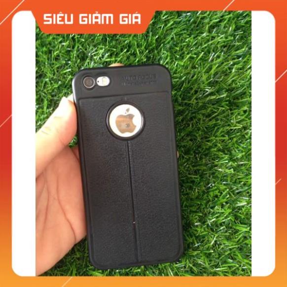 Ốp lưng vân da cao cấp auto focus iphone 5 - iphone 5s