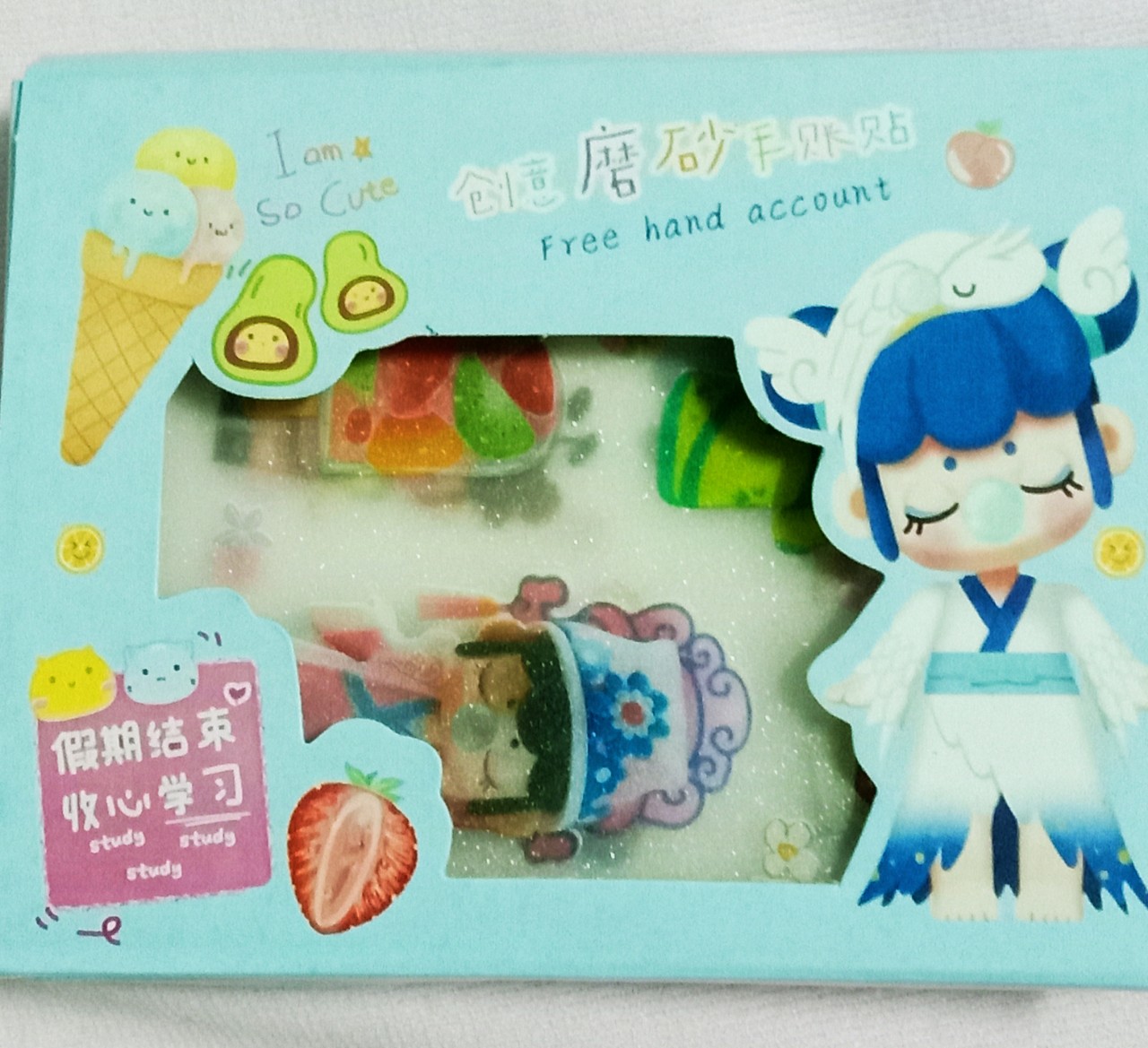 Sticker 3D họa tiết trang trí