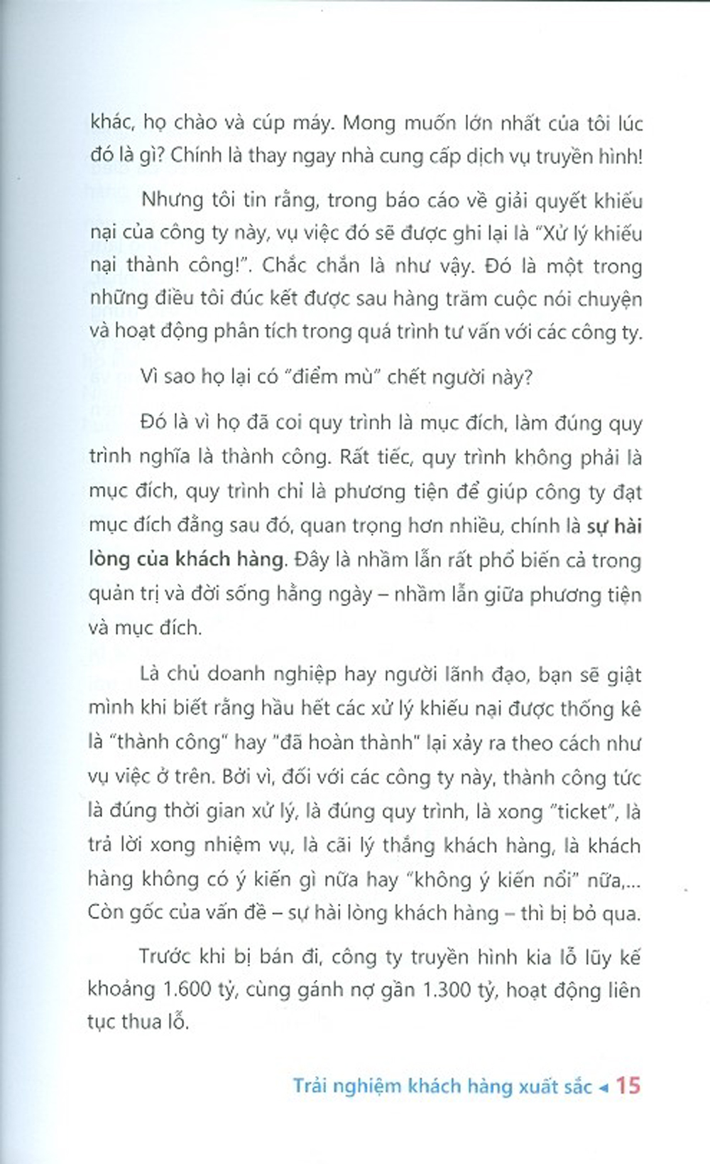 Trải Nghiệm Khách Hàng Xuất Sắc