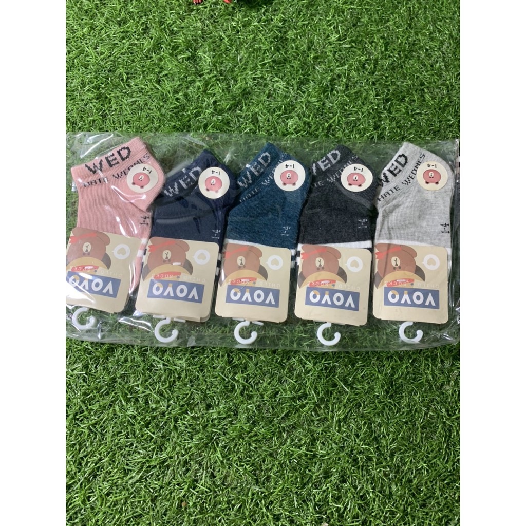 Tất cotton cho bé trai bé gái 1-10t