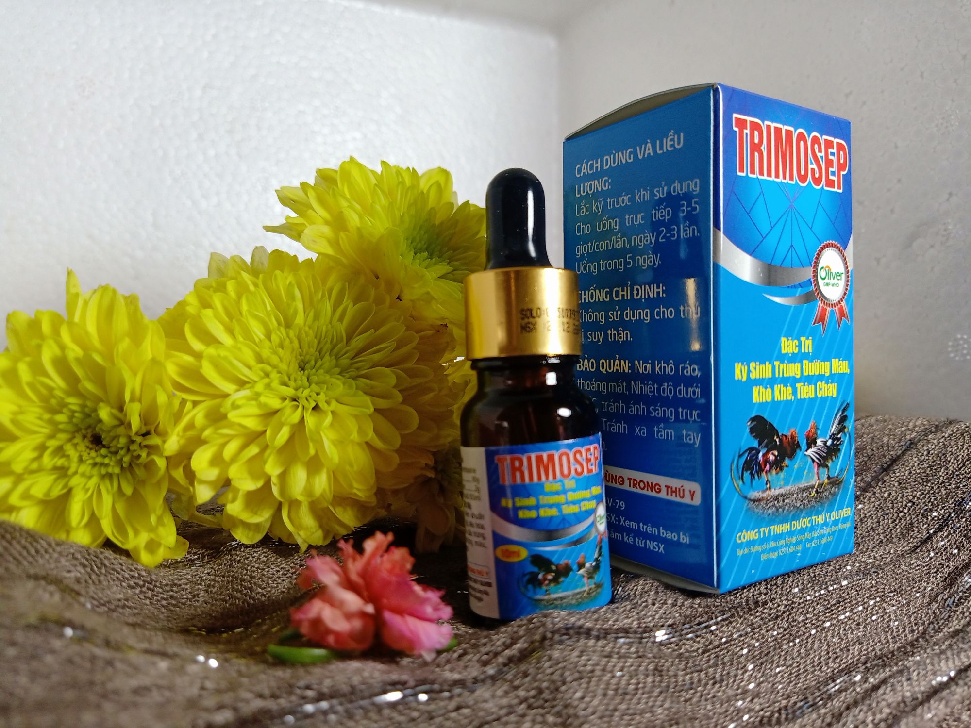 GÀ ĐÁ - KÍ SINH TRÙNG ĐƯỜNG MÁU (10ml) nhỏ miệng