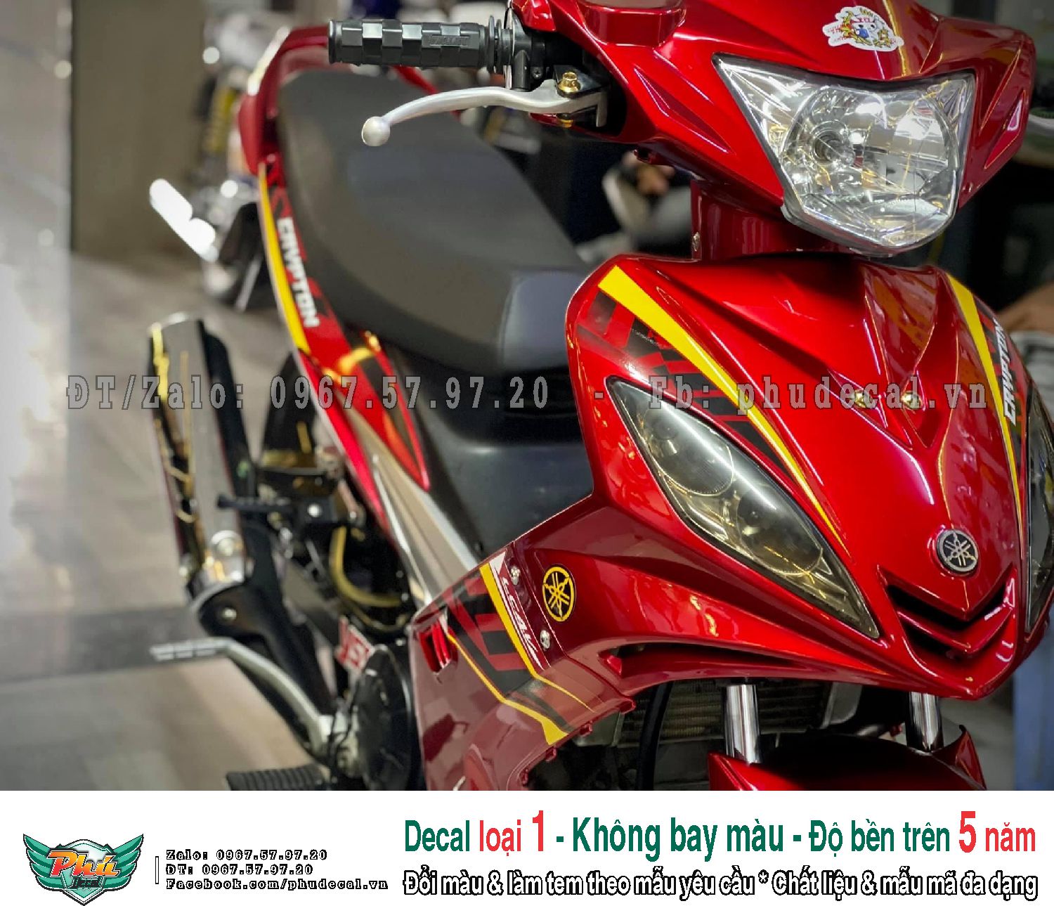 Tem rời Ex 2006-2010 đỏ Crypton (l)