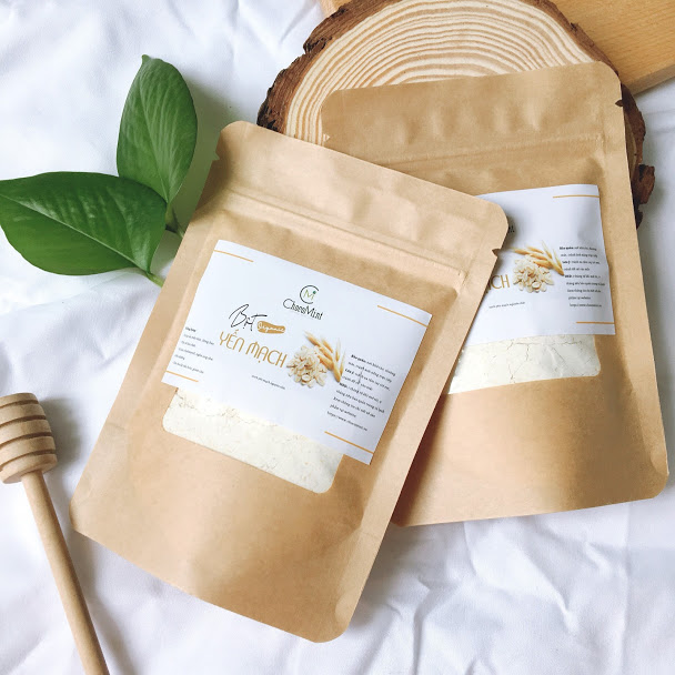 [HCM]Bột yến mạch nguyên chất túi 500gr