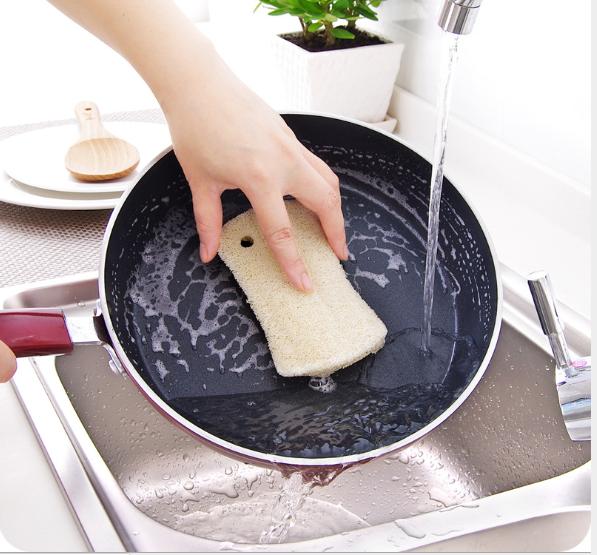 [HCM]Đồ rửa chén bằng xơ mướp