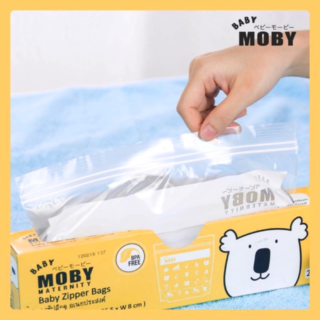 Túi Zip đa năng Moby 24 túi