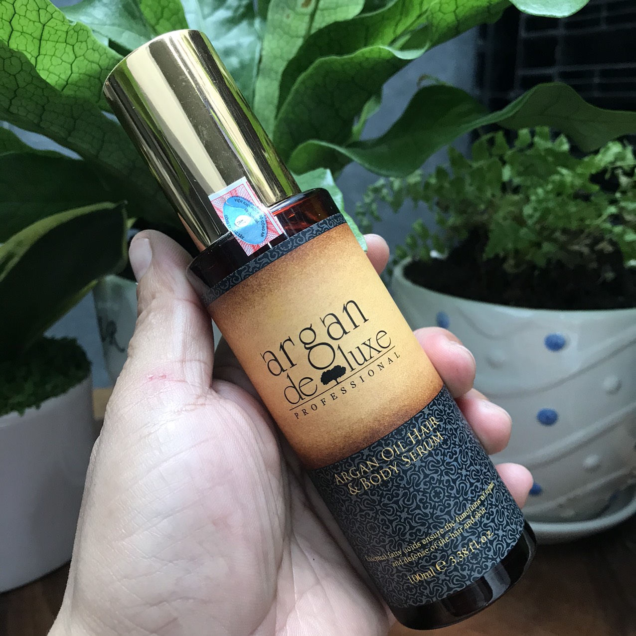 [HCM]Tinh dầu phục hồi tóc hư tổn Argan Deluxe Argan Oil Serum 100ml