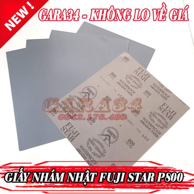 GIẤY NHÁM NHẬT FUJI STAR - GIẤY NHÁM NƯỚC P800