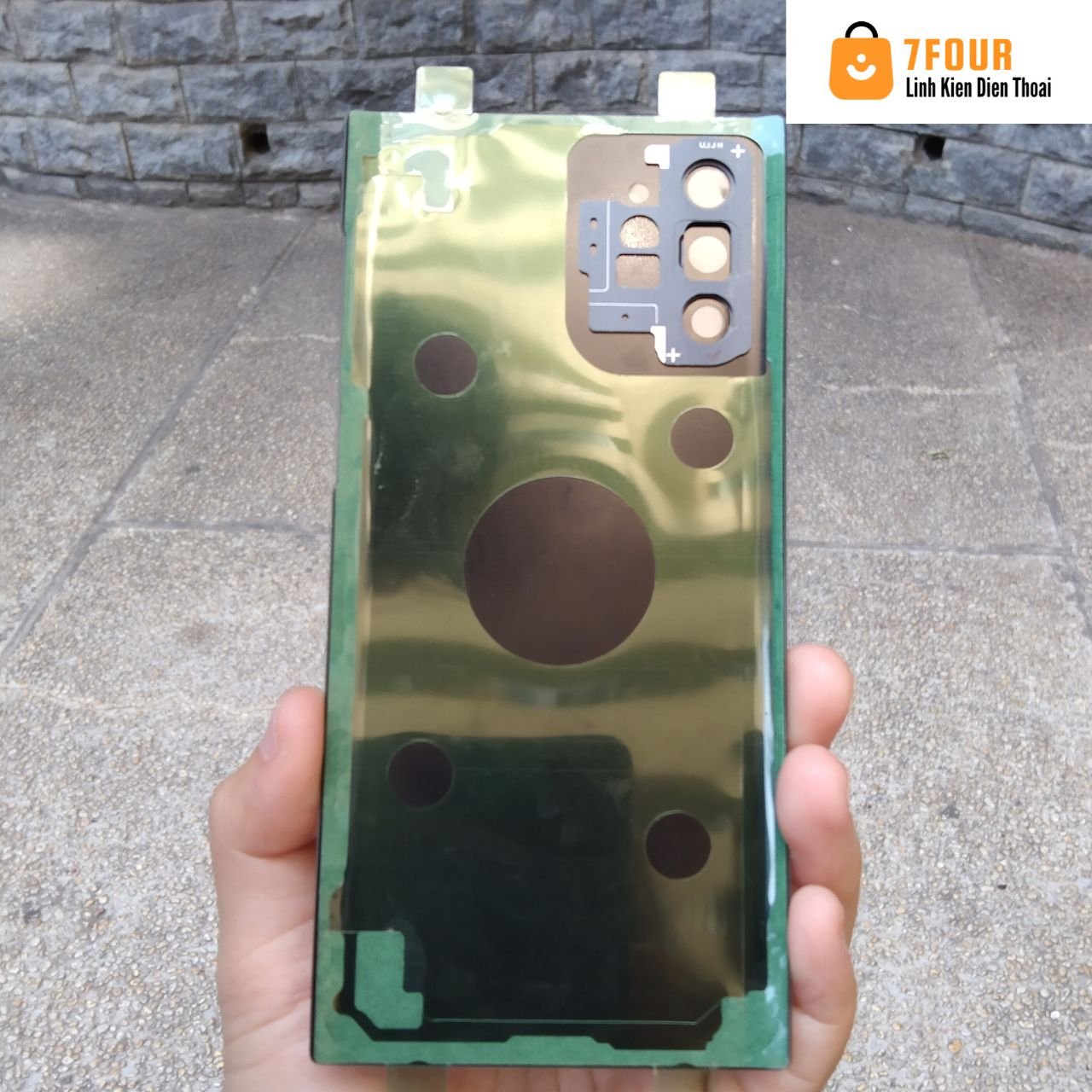 Nắp lưng kính Samsung Note 10+ / Note 10 5G kèm kính cam