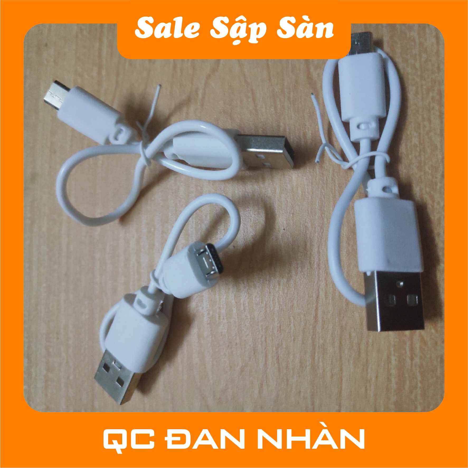 Dây sạc micro usb - Cáp sạc cổng ra micro usb giá rẻ