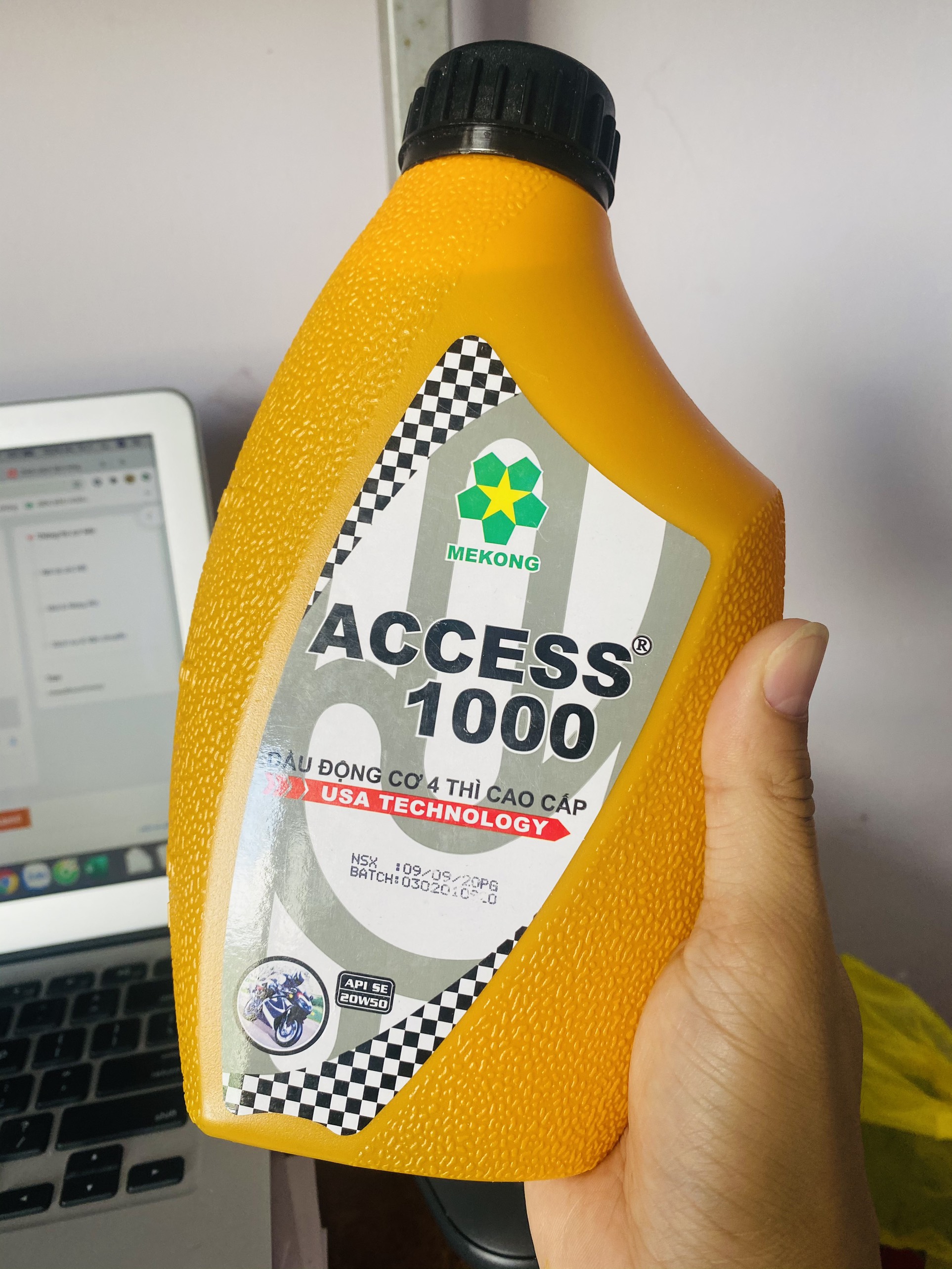 Nhớt xe số cao cấp ACCESS 1000 4T - NK-ACCESS
